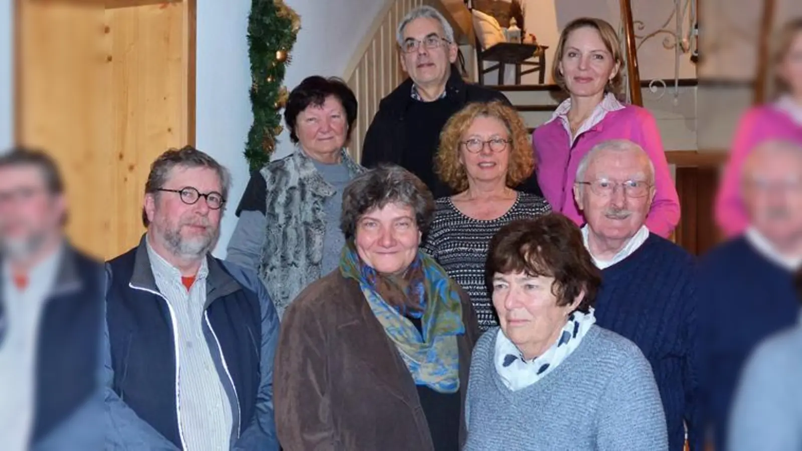 Der neue Vorstand der SPD Pliening um die Vorsitzende Bettina Marquis (vorne Mitte).  (Foto: Partei)