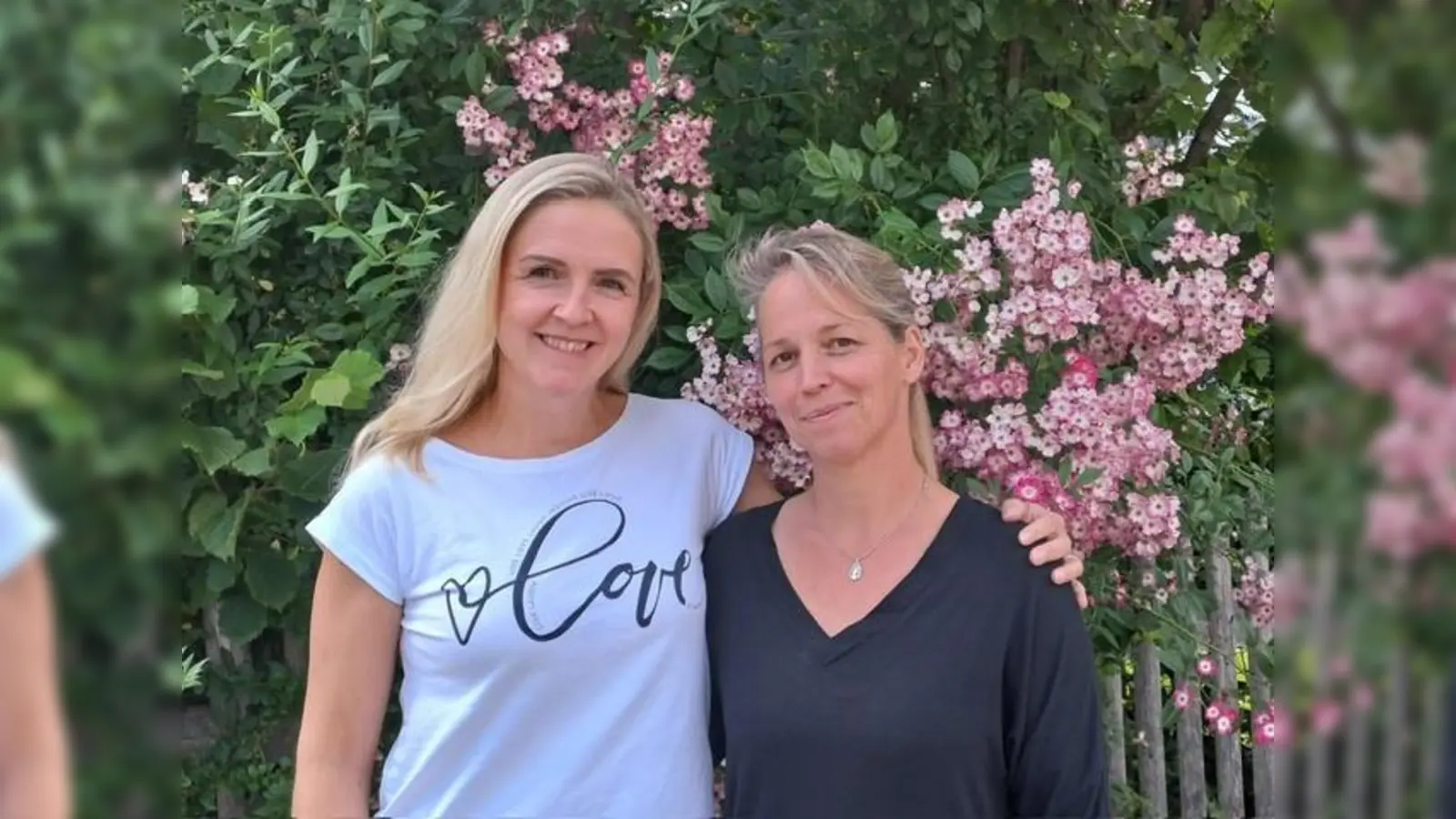 Monique Ldwig und Steffi Schatz-Tisler sind mit Leib und Seele Tagespflegepersonen. (Foto: Trommen)