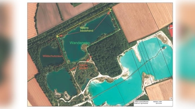 Der Kompromiss mit der Eigentümerfamilie wird sowohl der Nutzung als Naherholungsgebiet als auch den Naturschutzanforderungen gerecht. 	 (Foto: LRA)