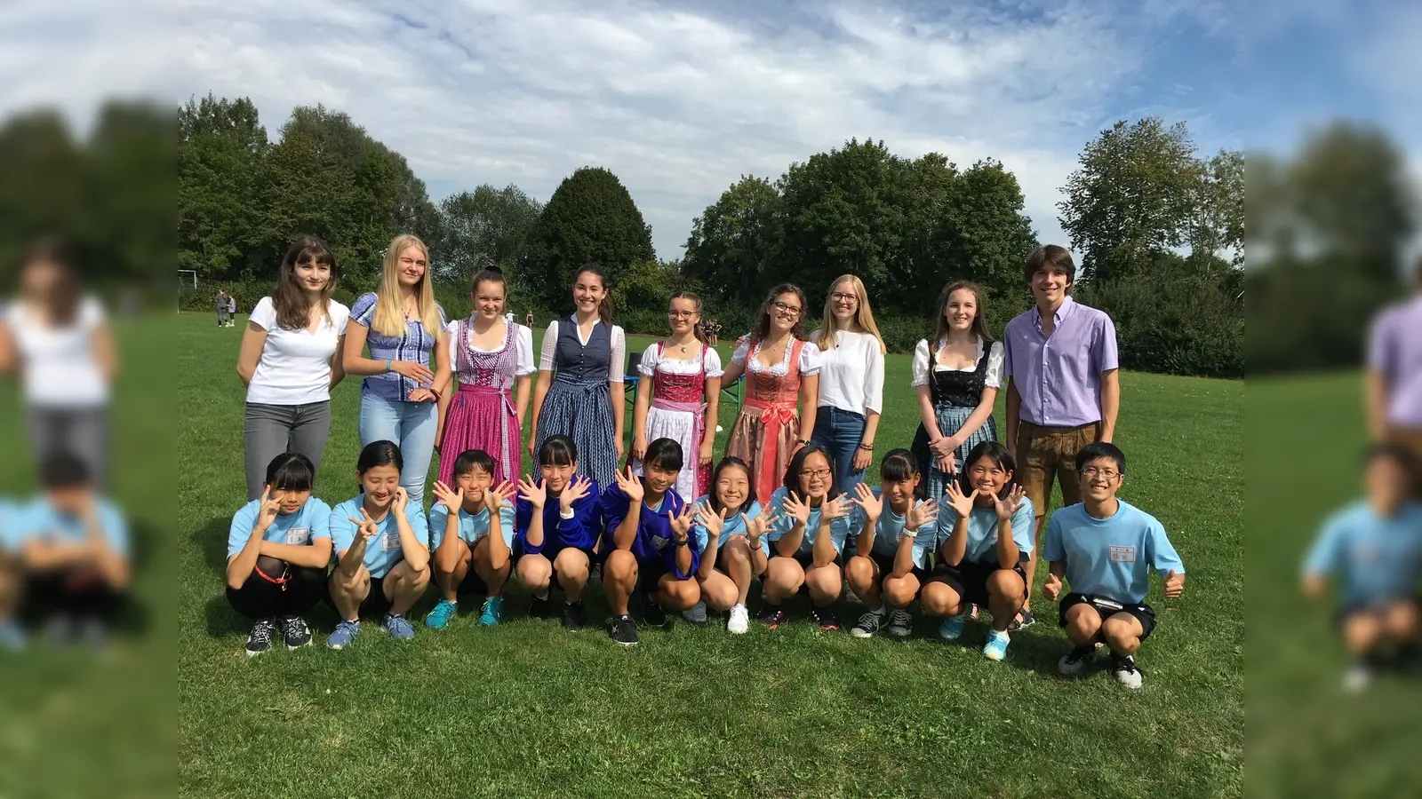 Bereits zum dritten Mal waren am Gymnasium Dorfen zehn japanische Schüler zu Gast.  (Foto: Gymnasium Dorfen)