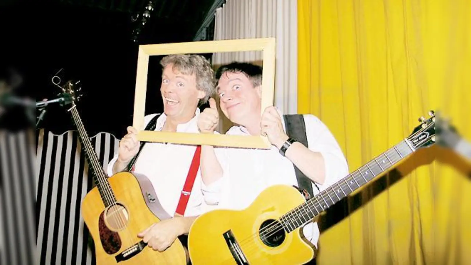 Das Duo MarknSimon startet einen Angriff auf die Lachmuskeln.	 (Foto: VA)