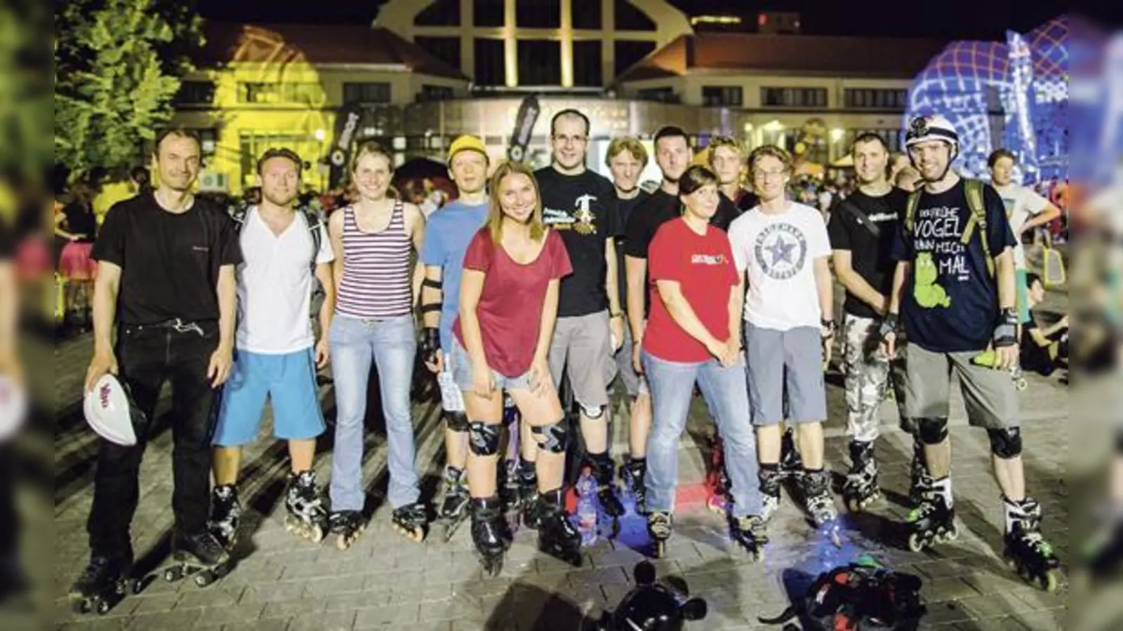 Immer noch ein Renner: Die Blade Night durch die Straßen der Stadt.  	 (Foto: Green City/Andreas Schebesta)