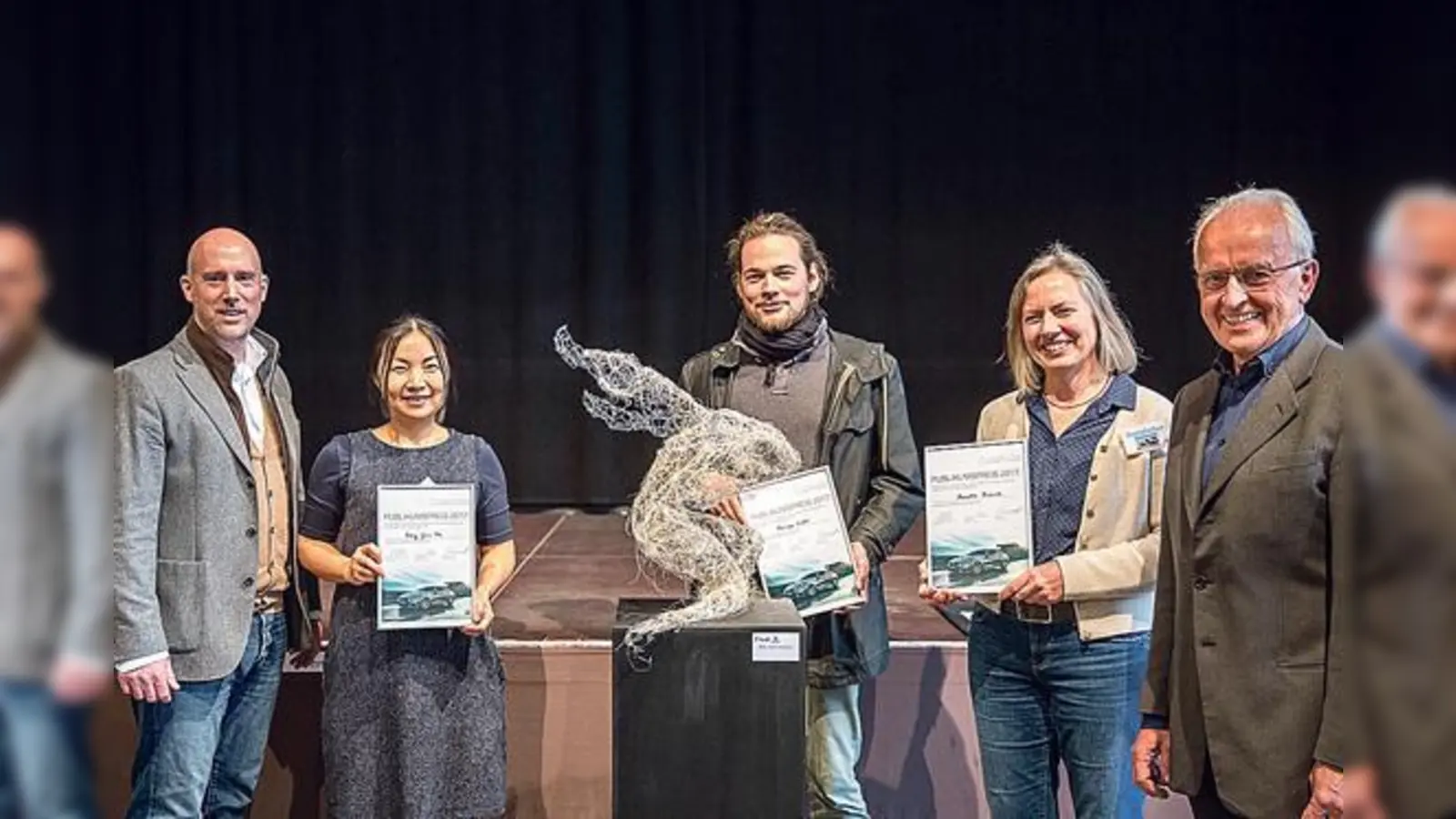 Die Preisträger der Kunst-Tage 2017.	  (Foto: VA)