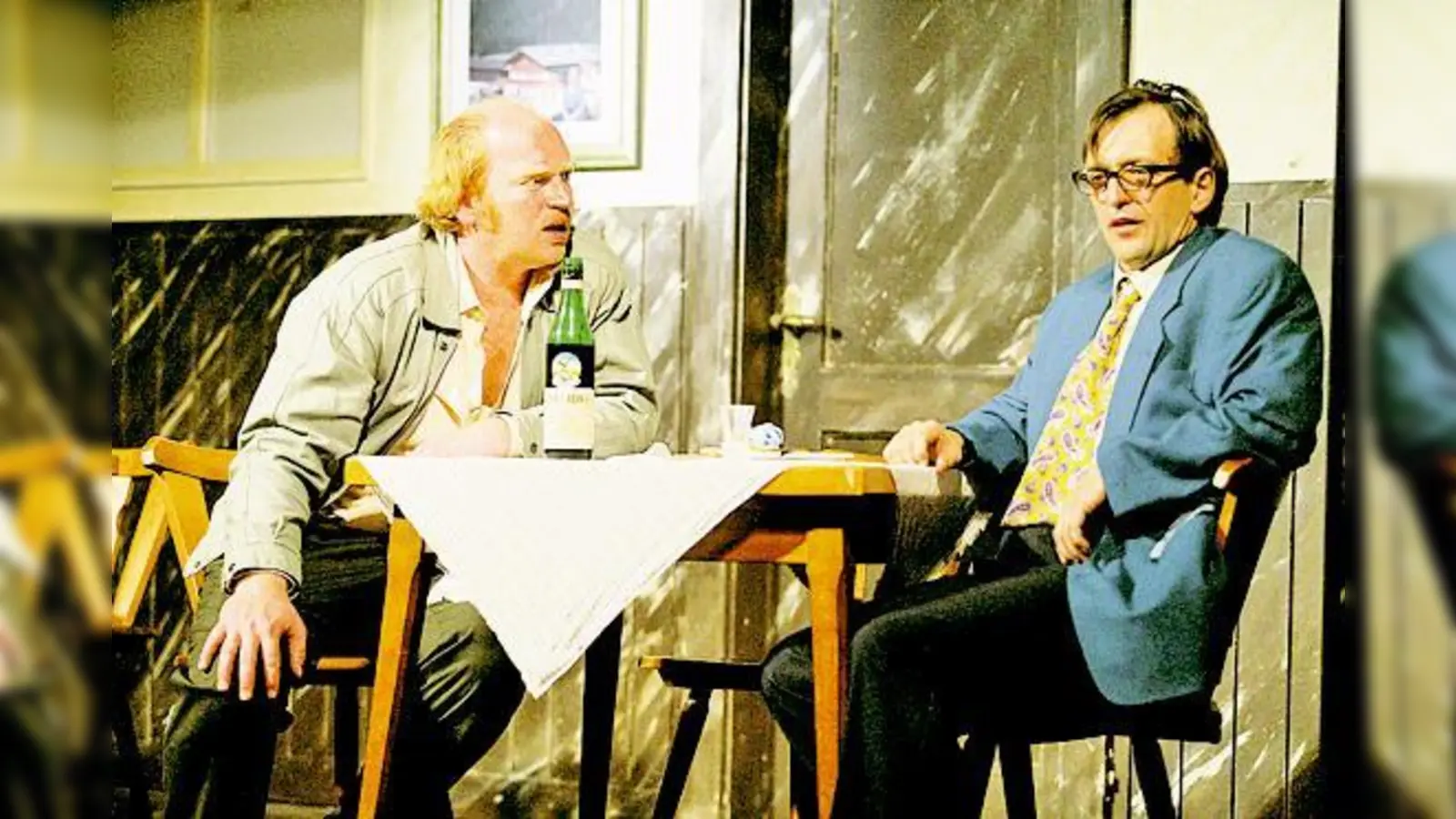 Ferdinand Dörfler (rechts) und Peter Weiß in »Indien«.	 (Foto: VA)