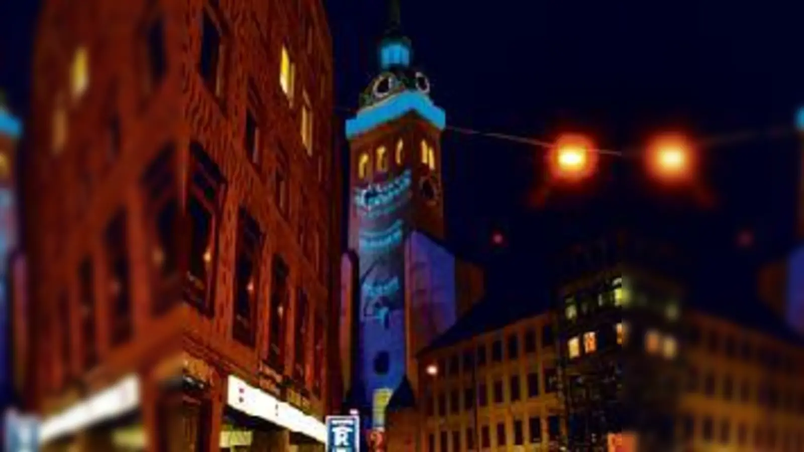 So soll der Alte Peter am Sonntagabend erstrahlen.  (Foto: VA)