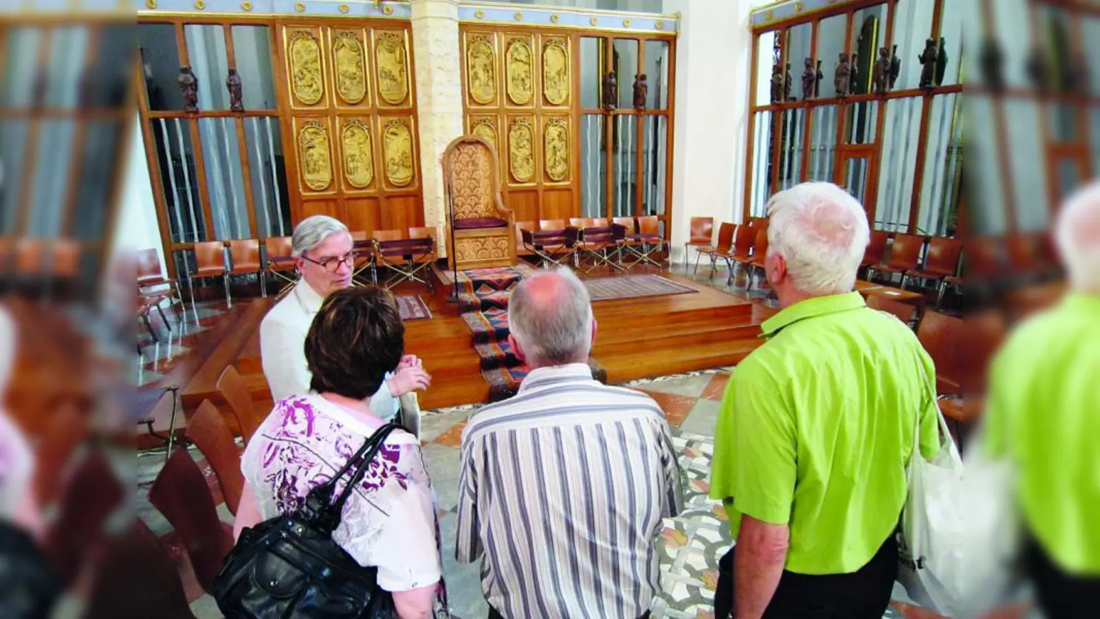 Interessante Details erfährt man bei den Kirchen- und Stadtführungen in München. (Foto: Bildungswerk)
