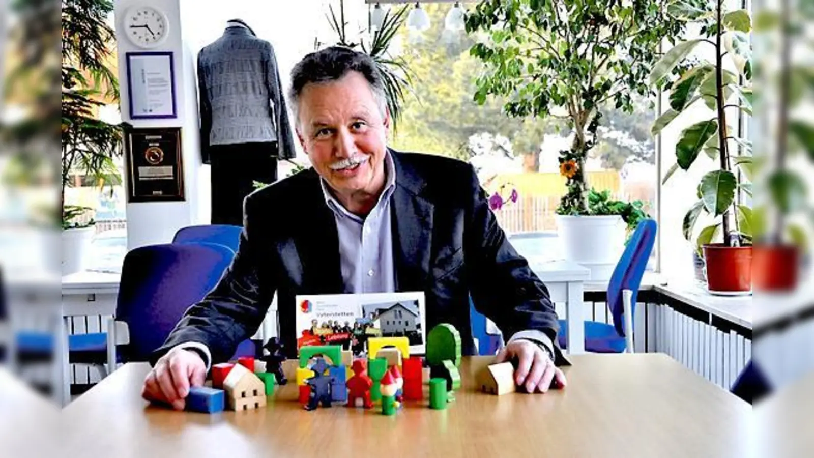 Werner Donath, der die Leitung des MGH übernommen hat, obliegt die Aufgabe, ein völlig neues, inhaltliches Konstrukt für das Haus zu entwerfen.   	 (Foto: sf)