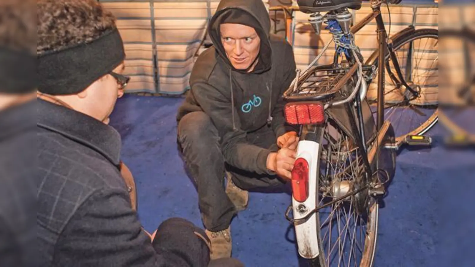 An drei Tagen kann man sein Radl kostenlos auf Sicherheit checken lassen.	 (Foto: Radlhauptstadt München/Fabian Norden)