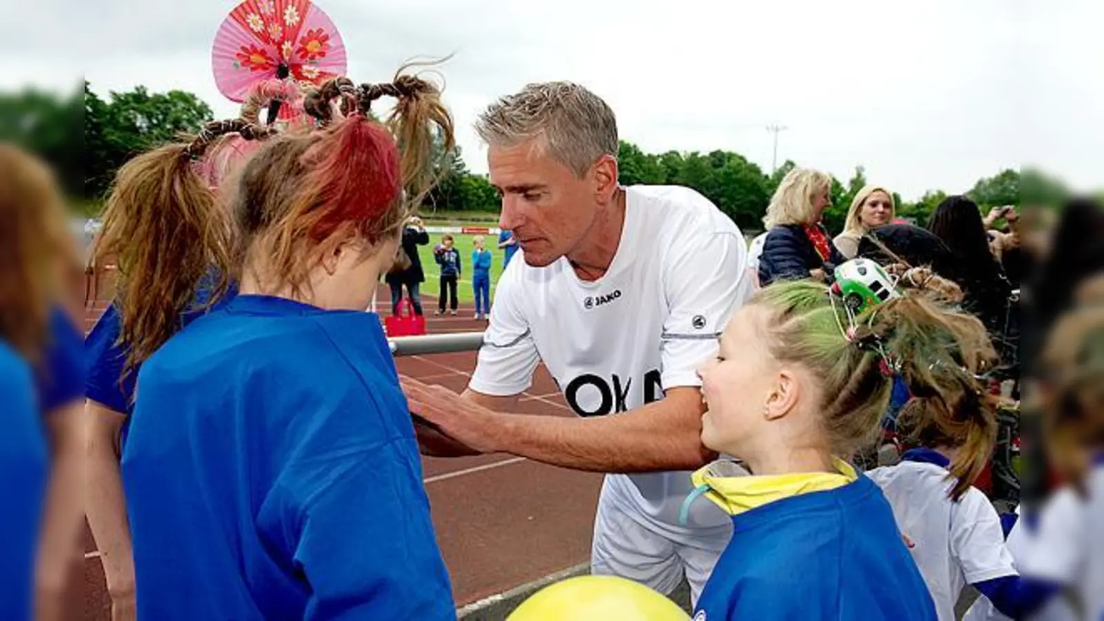 Der ehemalige Fußballprofi  Andy Buck ist Begründer des Münchner Legendenspiels.	 (F.: VA)