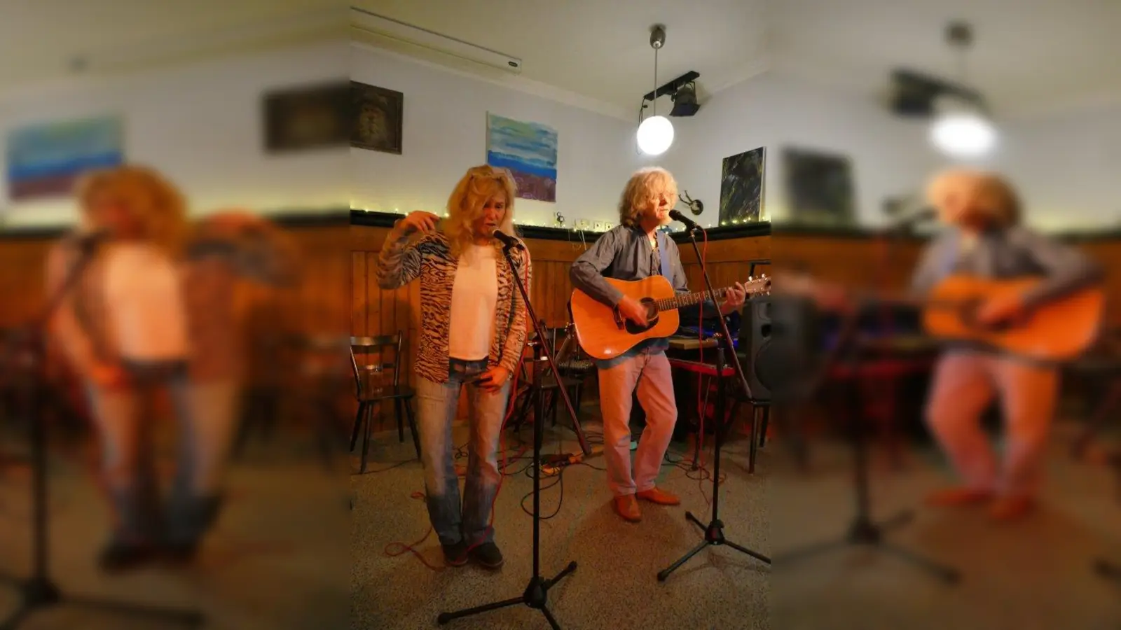 Birkett Hall: ein Profi-Duo, das für Gänsehaut und Begeisterung sorgt. (Foto: ds)