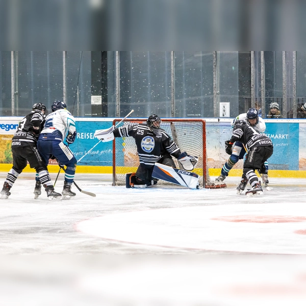 Spannende Zweikämpfe auf dem Eis gibt es bald wieder in der Weihenstephan Arena zu sehen. (Foto: Blackbears)