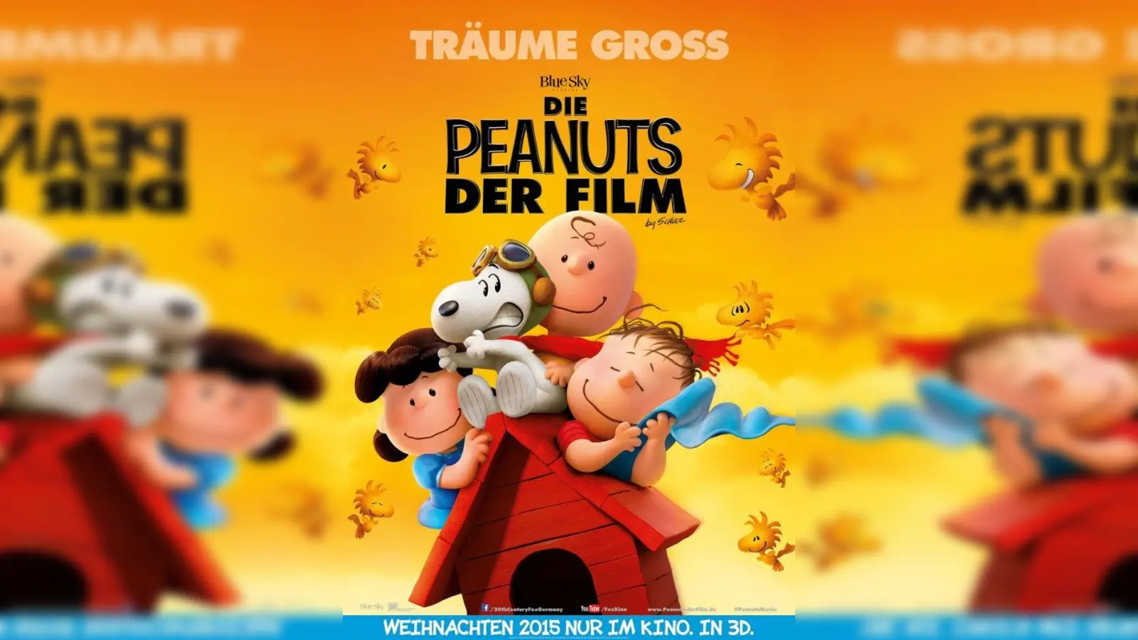 Snoopys Herrchen Charlie Brown ist schwer verliebt; auch Snoopy erinnert sich an seine eigene Liebesgeschichte - sie hieß Fifi. (Foto: Cineplex Germering)