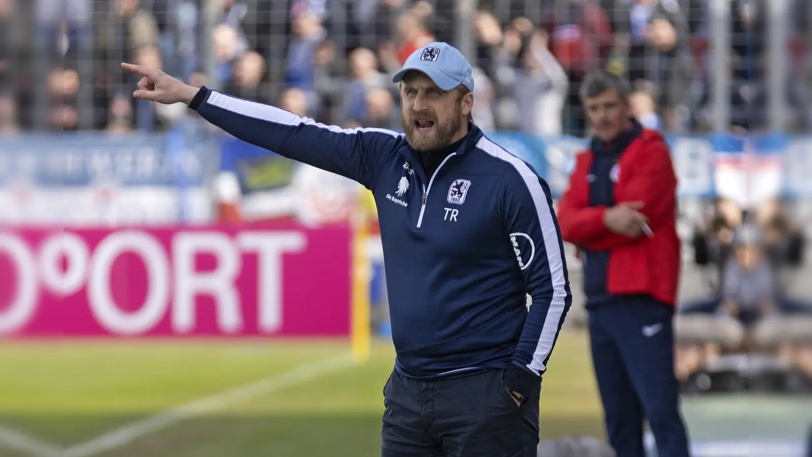 Daniel Bierofka gastiert mit seinen Löwen beim TSV Dachau.  (Foto: Anne Wild)
