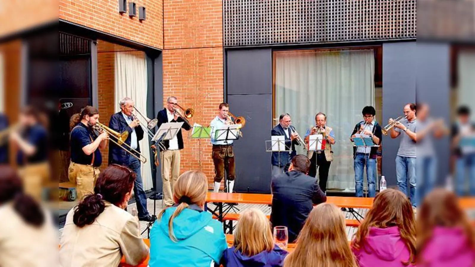 Die »Messblecher« sorgen für die musikalische  Unterhaltung beim Fest.	 (Foto: privat)