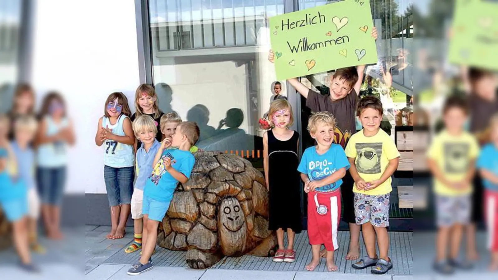 Die zahlreichen Buben und Mädchen fühlen sich wohl im neuen Integra-Haus. 	 (Foto: VA)