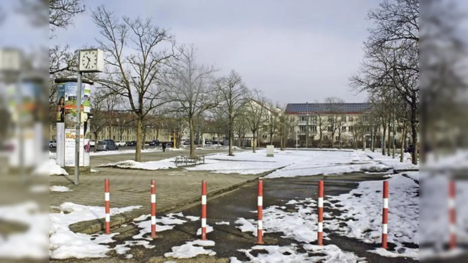 Der ehemalige Busbahnhof an der Heinrich-Wieland-Straße soll nach den Plänen der Stadt drei bis vier Jahre lang für eine Flüchtlingsunterkunft genutzt werden. Berg am Laims BA-Vorsitzender Robert Kulzer fordert eine kürzere Zeit.	 (Foto: js)