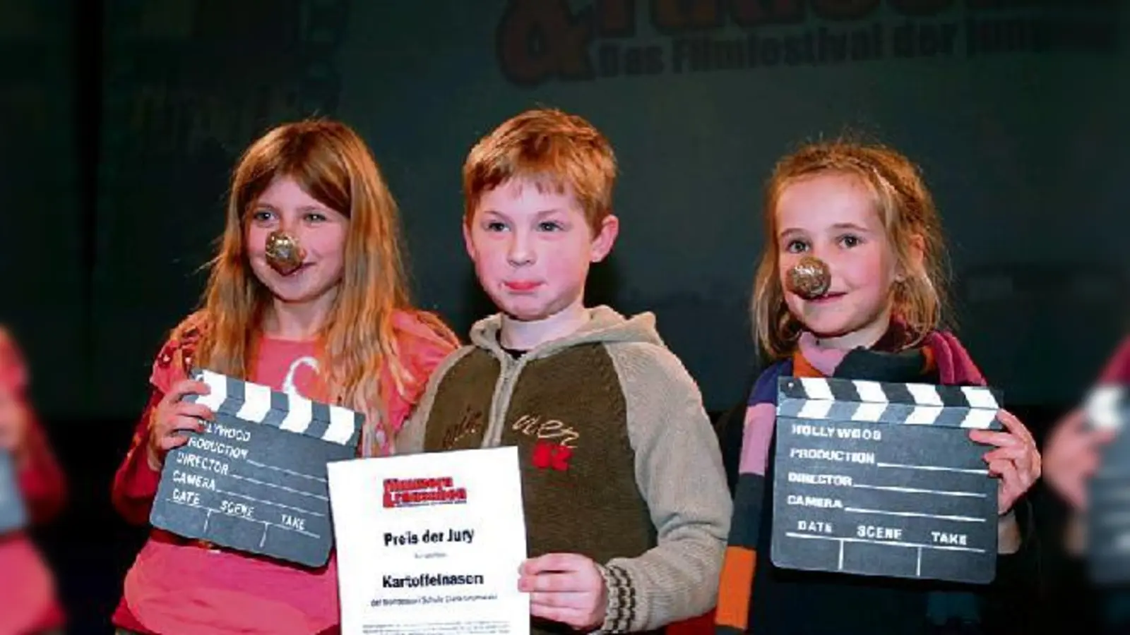 »Kartoffelnasen« können richtig Spaß machen  das fand auch die Filmjury.  (Foto: Schule)