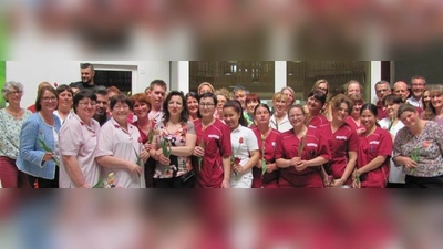 Über die Gesamtnote von 1,0 bei der Qualitätsprüfung der Krankenkassen freute sich das Team vom Schloss Garatshausen. (Foto: BRK/Schloss Garatshausen)