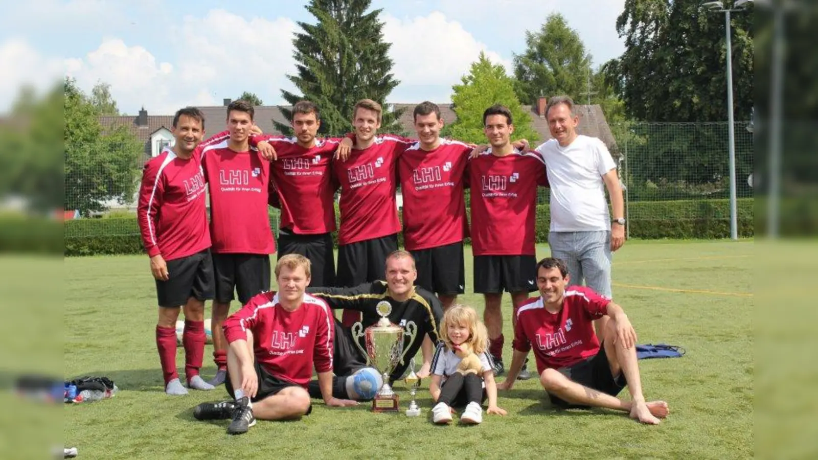 Das Siegerteam von LHI Leasing. (Foto: SVP)