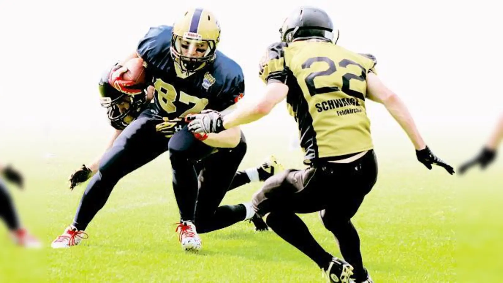 Die Bulls hätten auch als Sieger vom Platz gehen können, aber 0:17 Punkte im zweiten Viertel waren am Ende nicht mehr aufzuholen.	 (Foto: Verein)