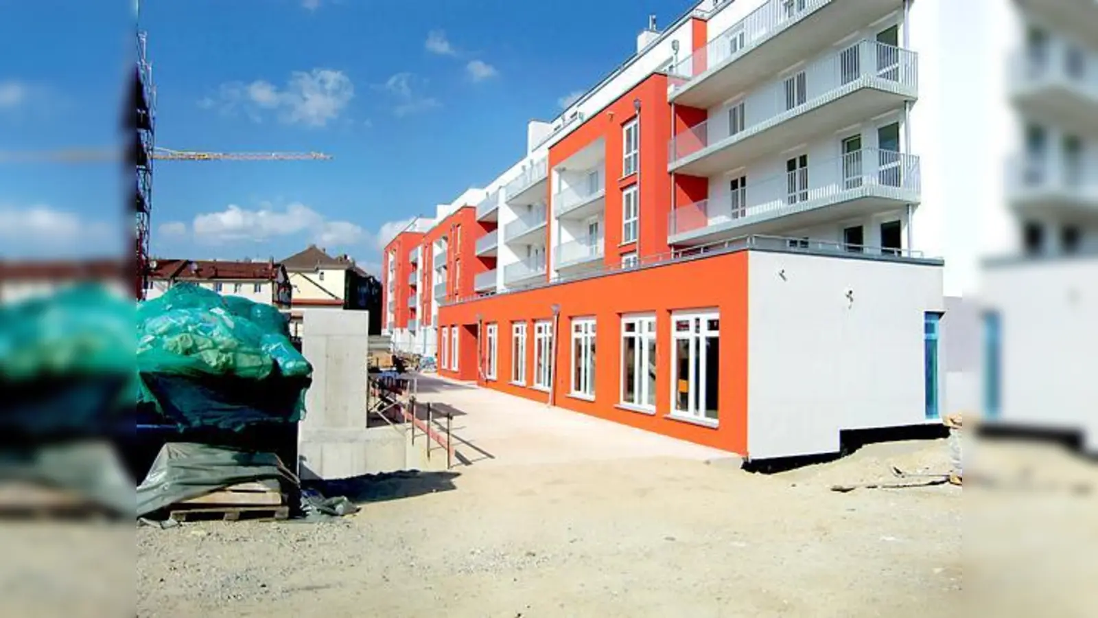 Im Dezember soll, sofern die Baumaßnahmen bis dahin beendet sind, der städtische Kindergarten an der Freischützstraße 70 eröffnet werden.  	 (Foto: ikb)