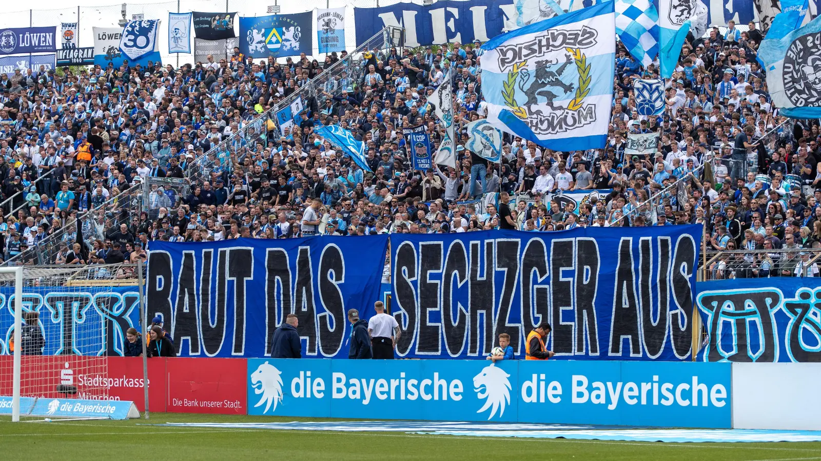 Ausverkauft: Grünwalder Stadion.  (Foto: Anne Wild)