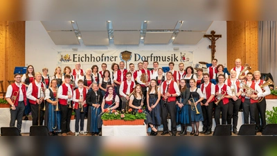 Die Eichhofner Dorfmusik probt seit Wochen für ihren großen Auftritt am 25. April. (Foto: Stefan Gaar)
