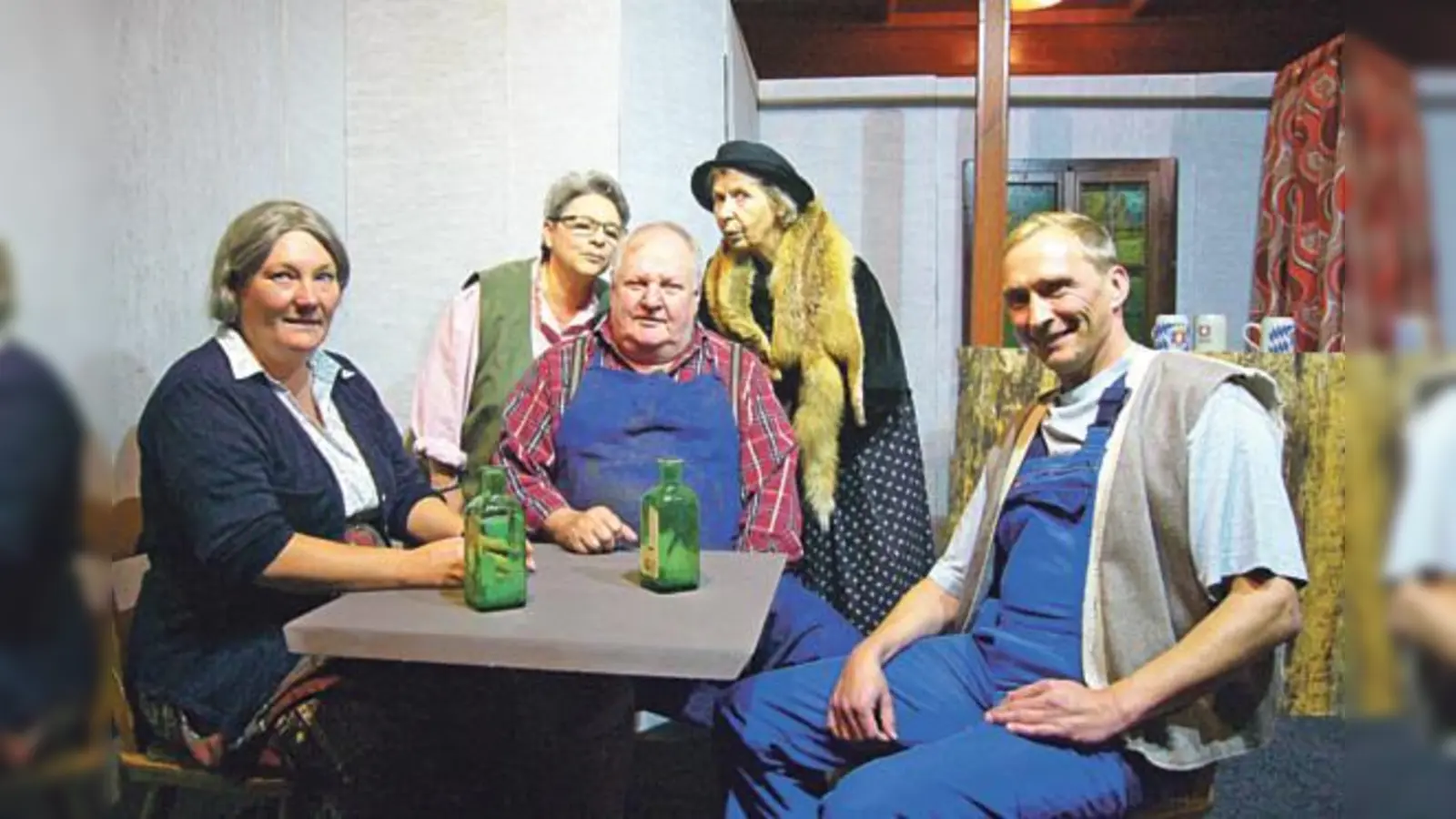 Die Lustigen Truderinger präsentieren das humorvolle Stück »Gspenstermacher«. 	 (Foto: VA)