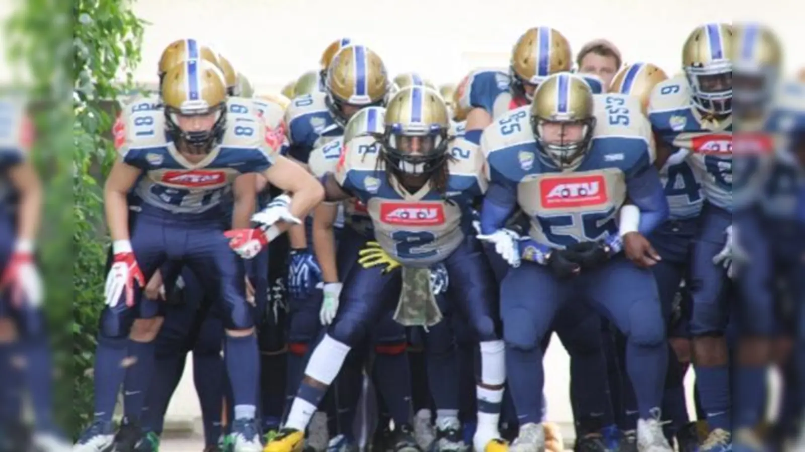 Kampfansage von den Erding Bulls: Die Footballer werden die Aschaffenburg Stallions nicht einfach durchmarschieren lassen.	 (Foto: Verein)