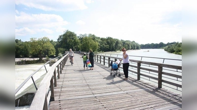 Der Flauchersteg. (Foto: job)