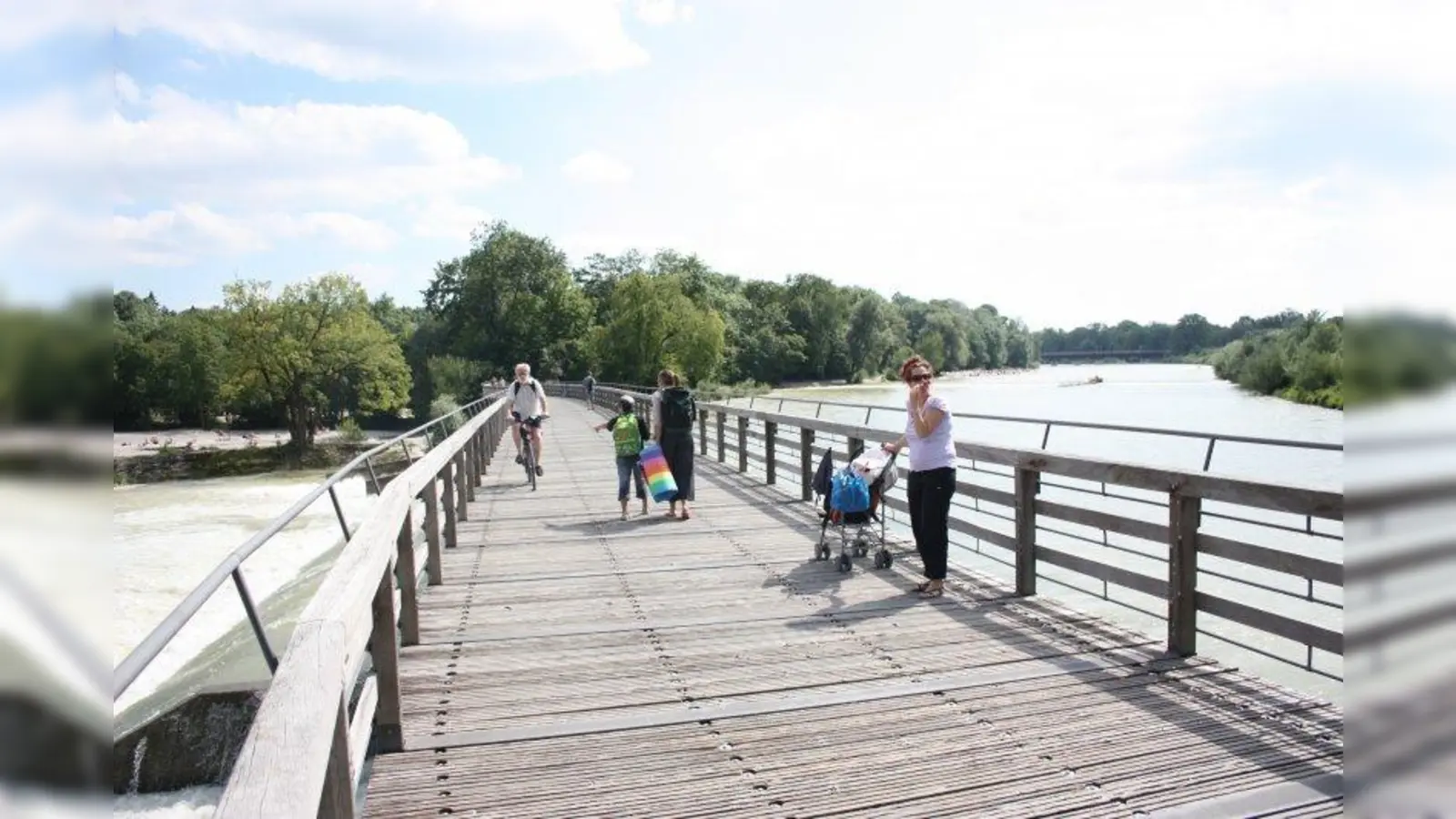 Der Flauchersteg. (Foto: job)