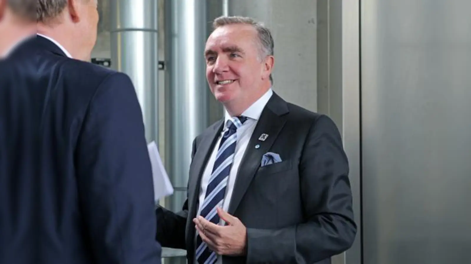 In rauen Gewässern: Ian Ayre.  (Foto: Anne Wild)