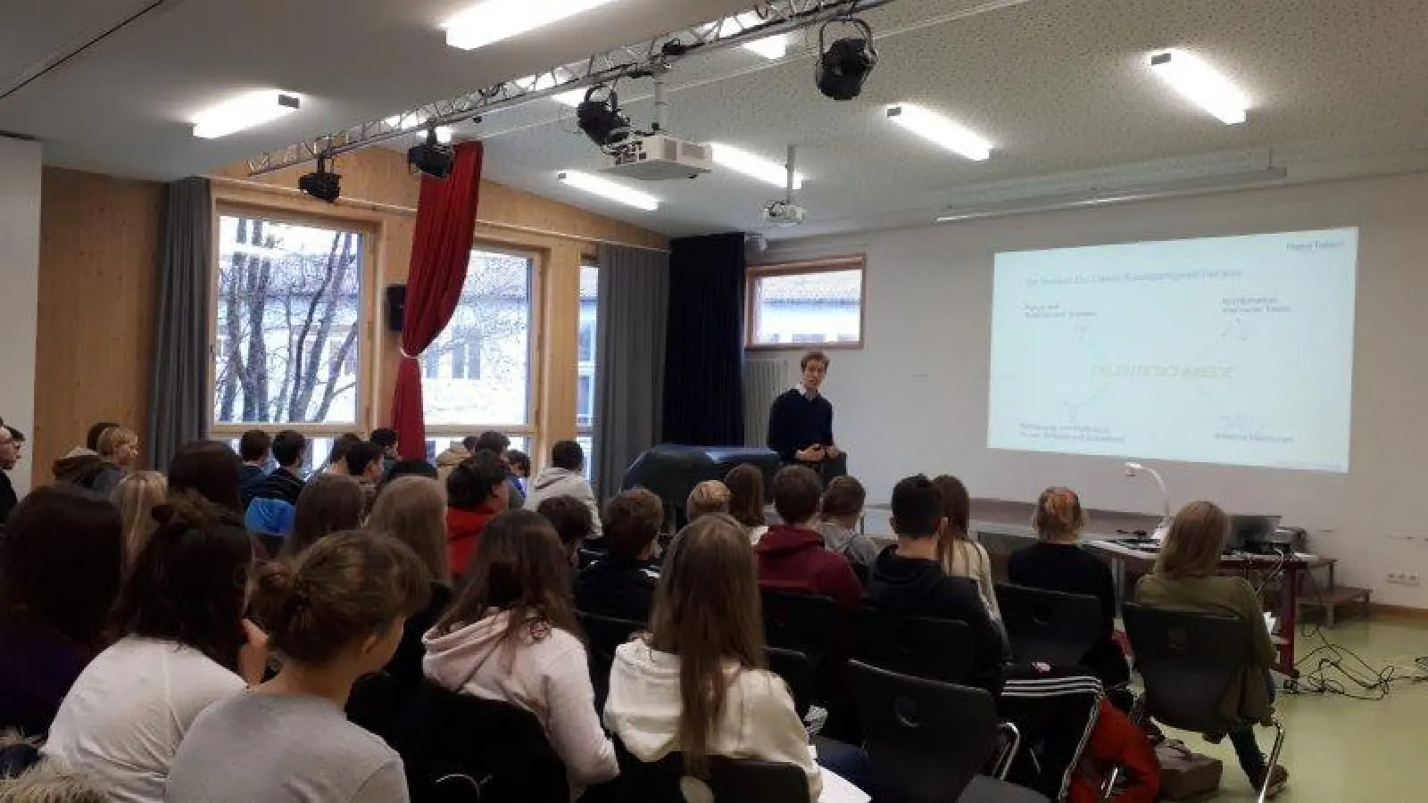 In neunzig Minuten bekamen die Neuntklässler eine Idde davon, wie jeder seine Talente entdecken und für die Berufswahl nutzen solle. (Foto: RSWM)