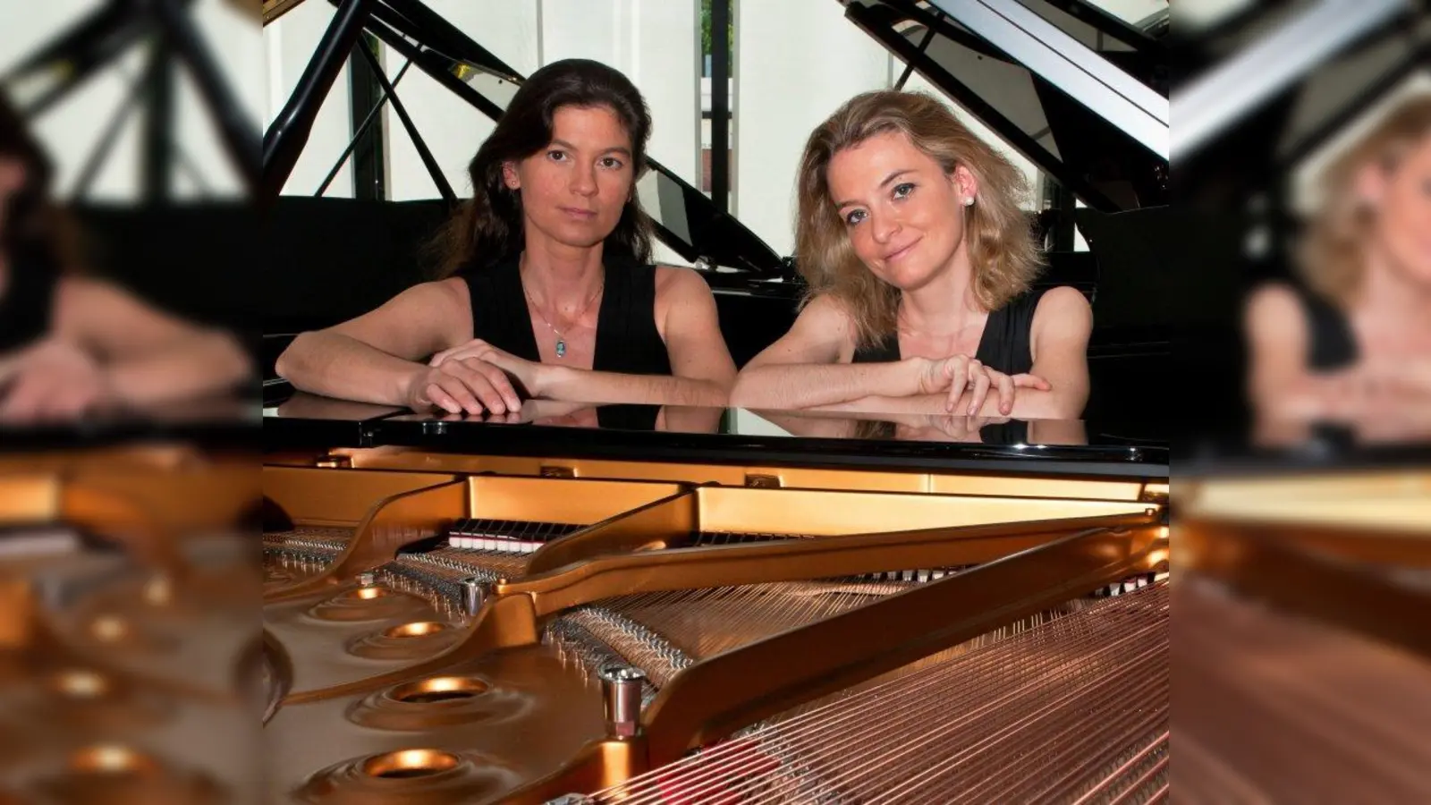 Das Klavierduo Lunkenheimer ist bereits zum zweiten Mal zu Gast bei den Gräfelfinger Konzerten im Bürgerhaus. (Foto: Daniel Tietze)