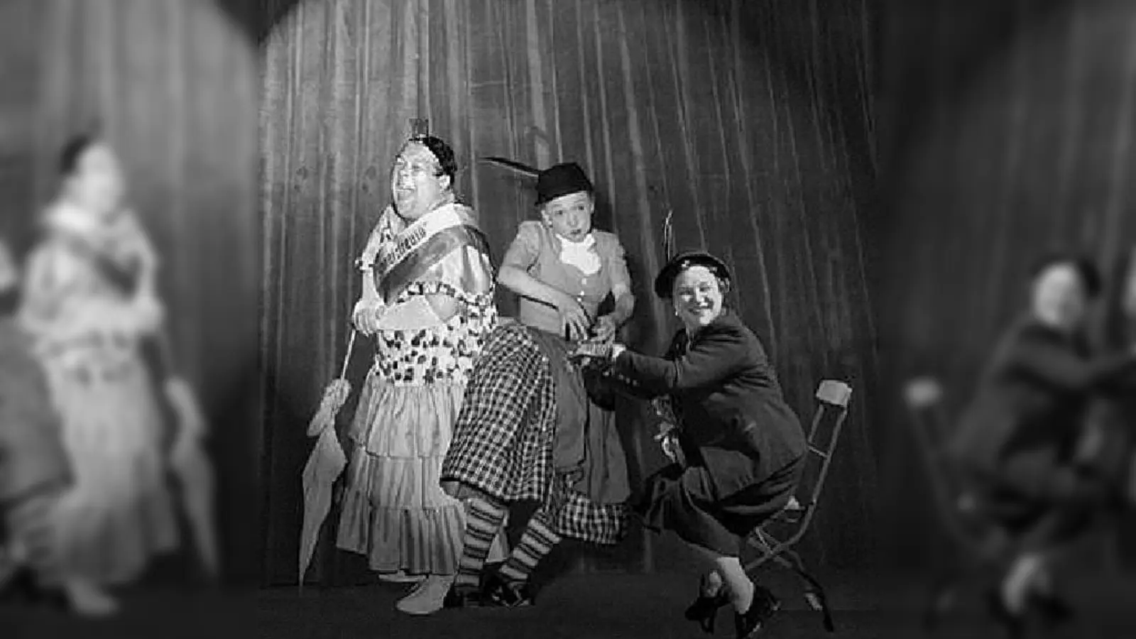 Liesl Karlstadt, Ernie Singerl und Bally Prell im Porträt. 	 (Foto: A. Kroll)