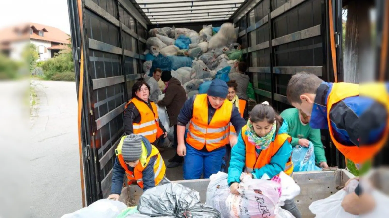 Auch diese Jahr sammelt die Kolpingfamilie wieder Altkleider. (Foto: Kolpingfamilie Höhenrain)