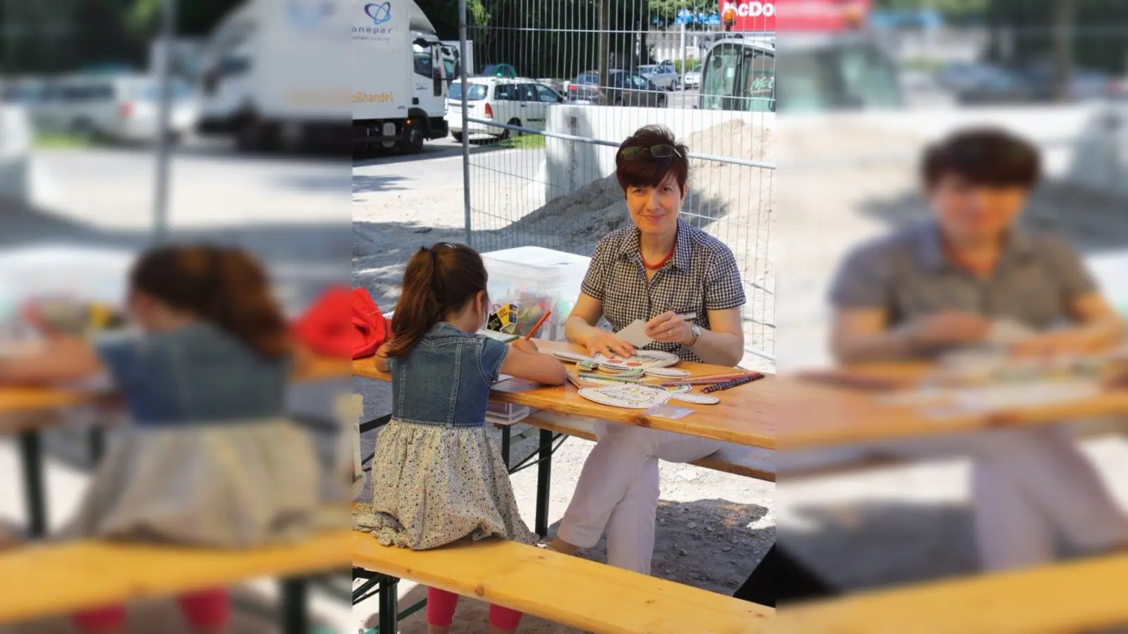 Gülay Savasci ist Mitarbeiterin in der Stadtbibliothek Westend. (Foto: privat)