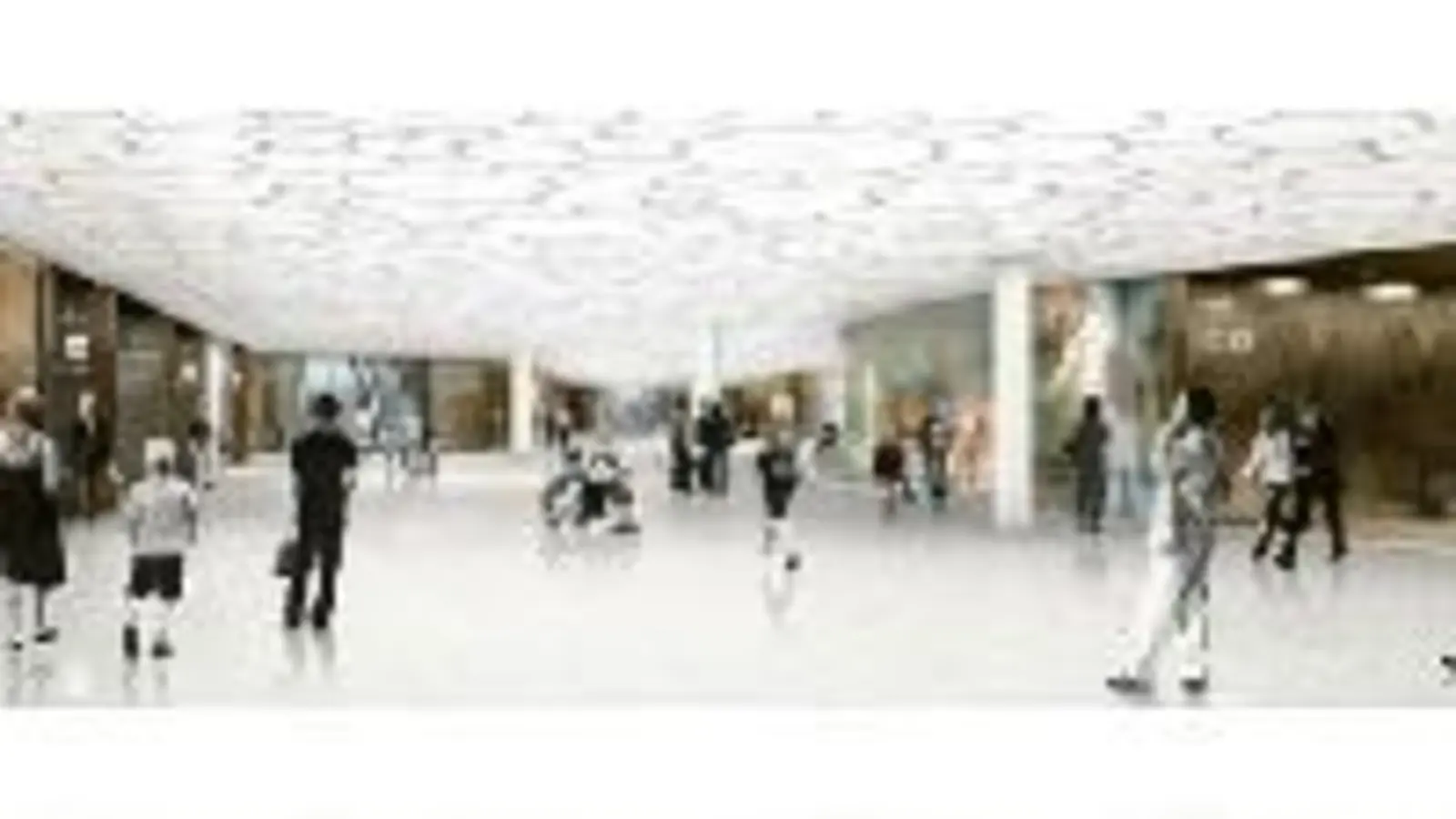 Siegerentwurf: So soll das neue Stachus-Einkaufszentrum bis Ende 2009 aussehen.	  (Foto: LBBW)