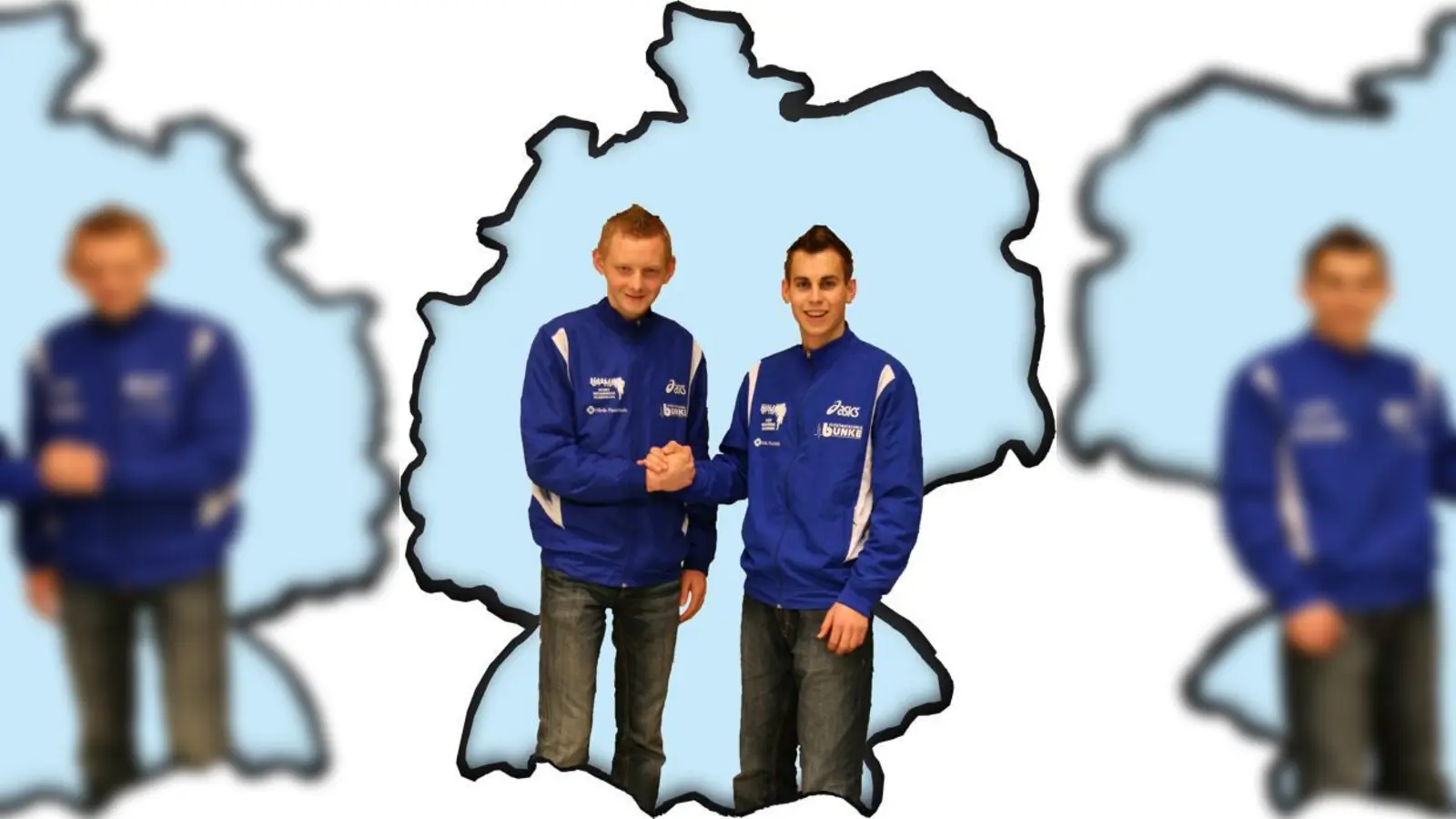 Waldemar Trudrung (li.) und Christian Eichinger wollen von Lemwerder nach München laufen.  (Foto: privat)