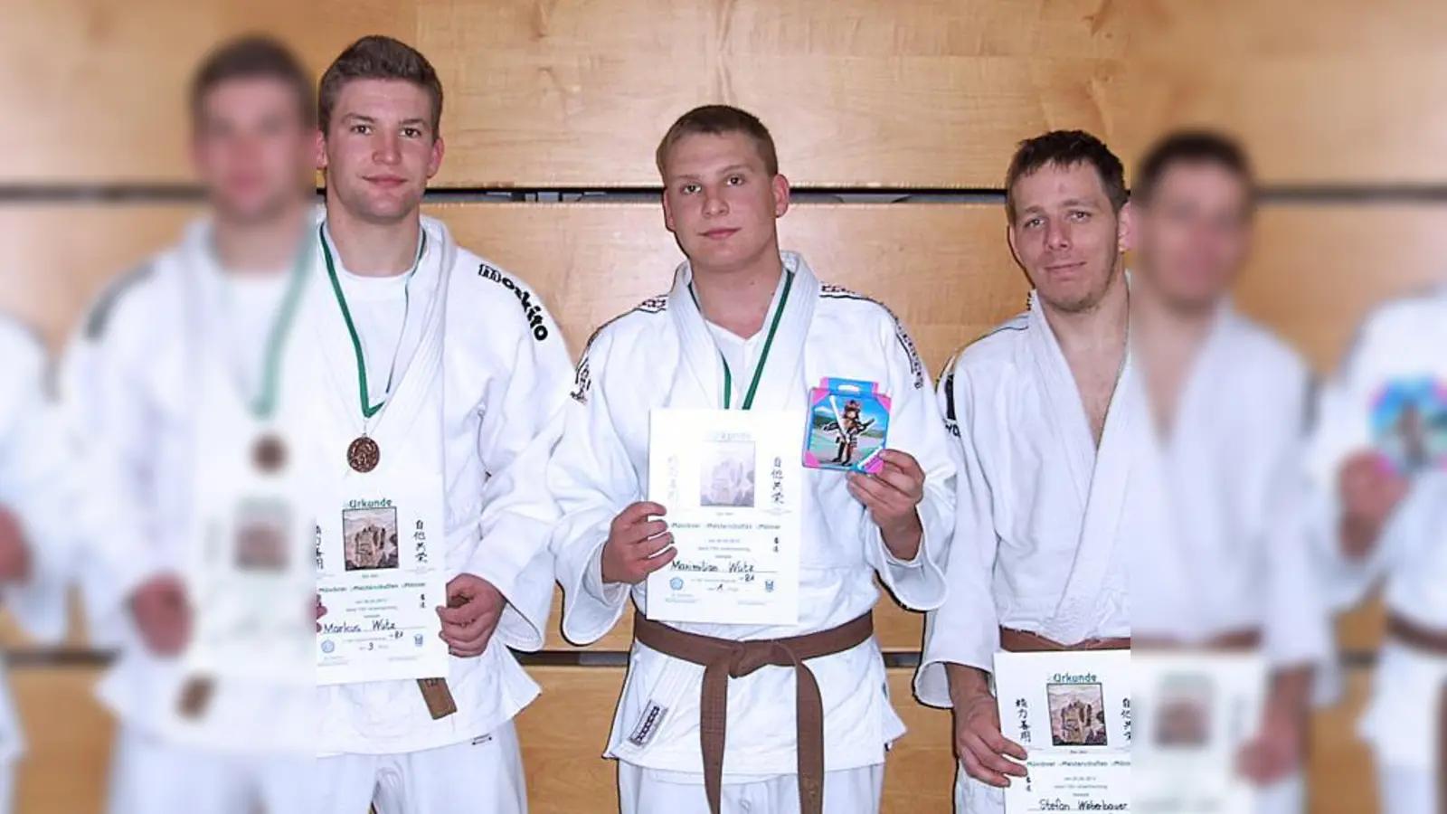 Die erfolgreichen Männer (v.l.) Markus Wutz, Maximilian Wutz und Stefan Weberbauer.  (Foto: VA)