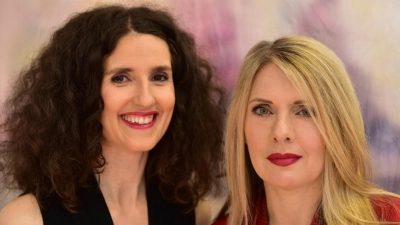 Die Jazzpianistin Andrea Hermenau (links) und die Saxophonistin Carolyn Breuer gastieren in Holzkirchen. (Foto: Horst Hermenau)