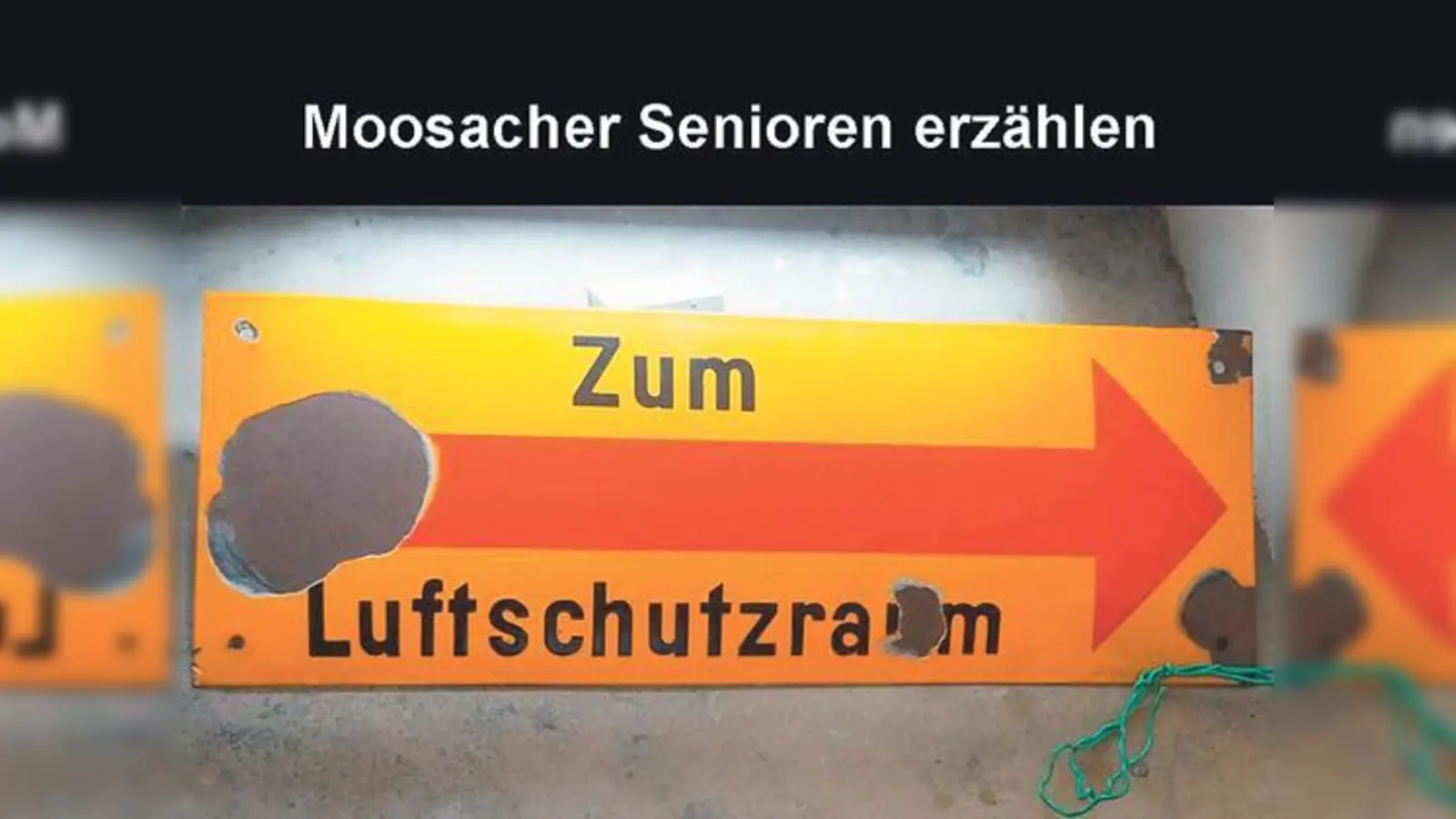 Senioren erzählen in den »Moosacher Gschichtn« auch vom Krieg und aus der Nachkriegszeit, die viele von ihnen als Kinder miterleben mussten.	 (Foto: Geschichtsverein)