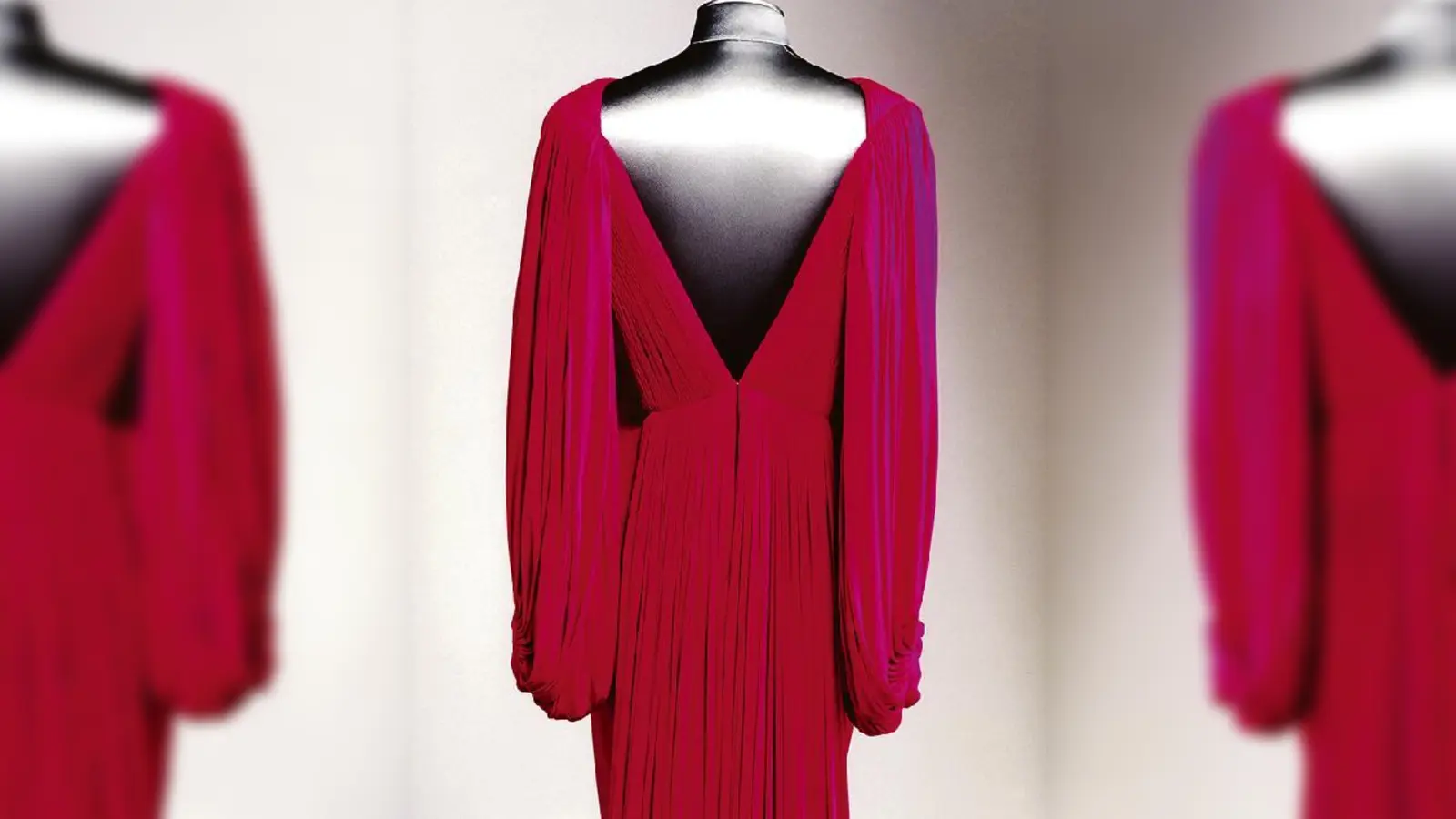 Die kunstvoll drapierten Roben von Madame Grés spiegelt die feminine Mode der 1930er Jahre wider.  (Foto: Kostüm- und Modesammlung der Universität für angewandte Kunst Wien@Christin Losta)