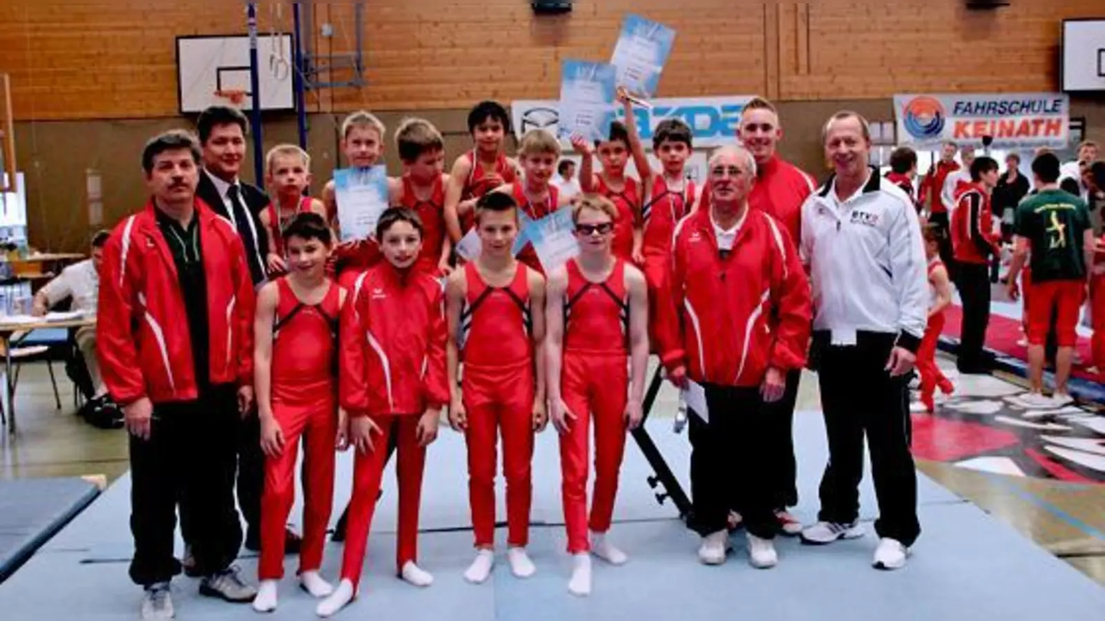 Der TSV Unterhaching gratuliert den erfolgreichen Turnern.	 (Foto: VA)