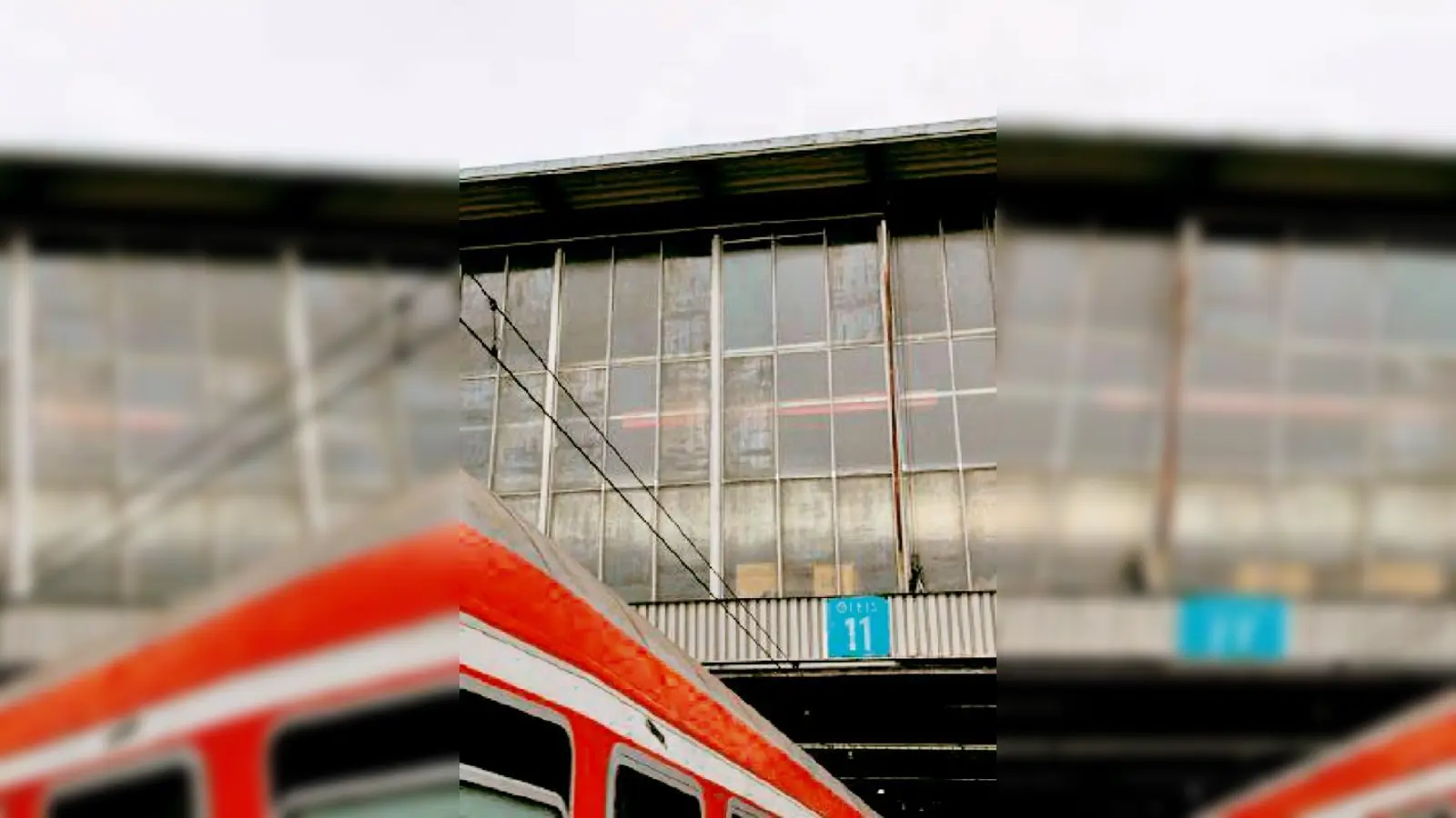 Gleis 11, Hauptbahnhof, Ankunftsgleis der angeworbenen Arbeitsmigranten. 	 (Foto: Felix Kempf)