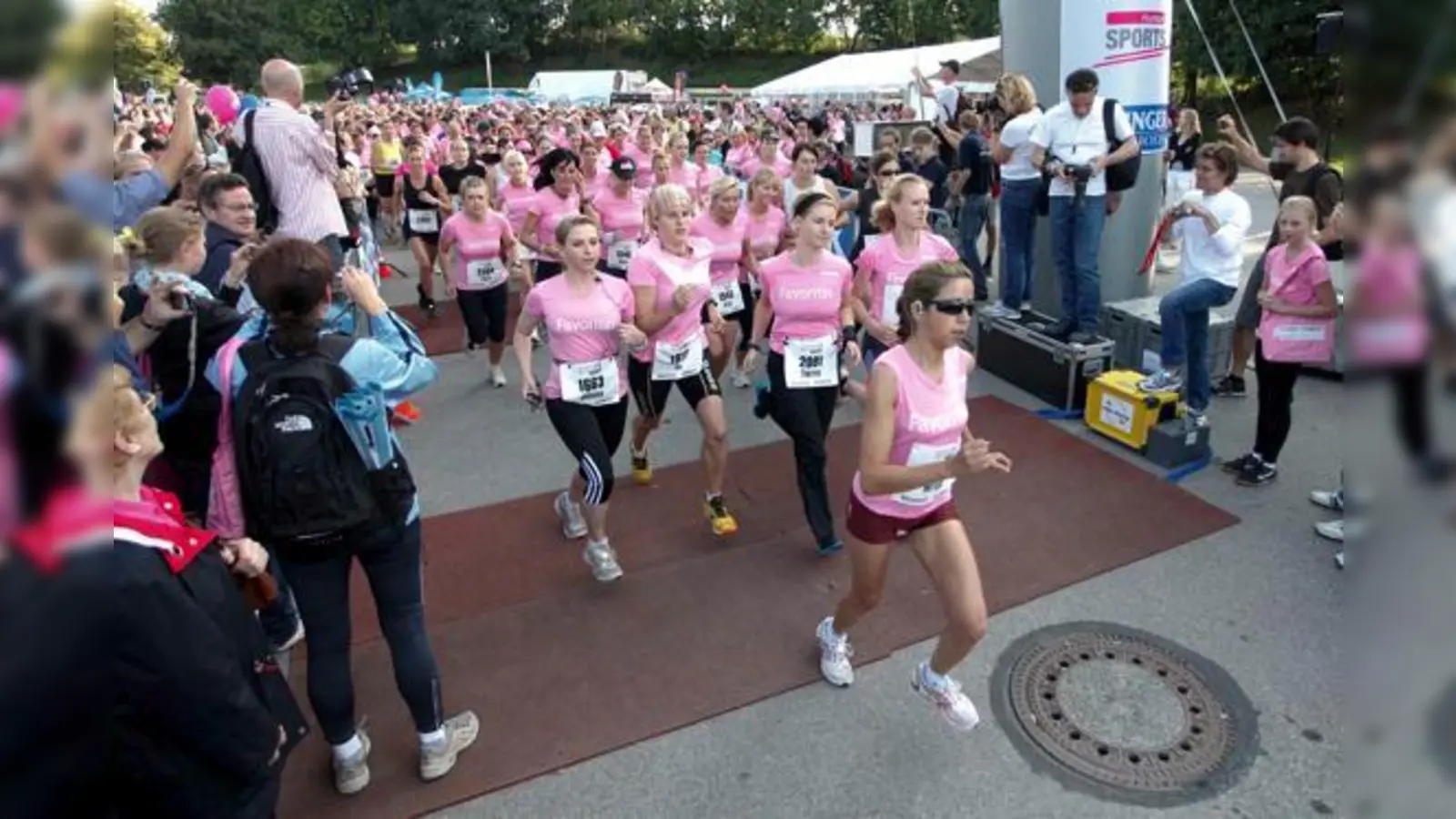 Hier gehts nicht um die Zeit, sondern um das Gemeinschaftsgefühl. Und den guten Zweck!    (Foto: VA)
