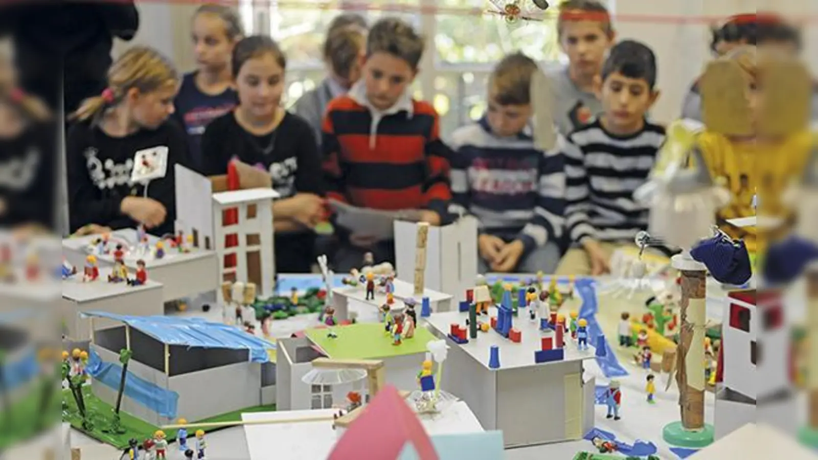 Stadt der Zukunft: Kinder zeigen, was sie sich darunter vorstellen. (Foto: Kultur und Spielraum e.V.)
