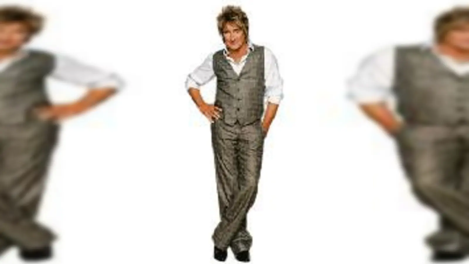 Rod, das Reibeisen, trägt immer noch einen  (Vokuhila-Haarschnitt.Foto: VA)