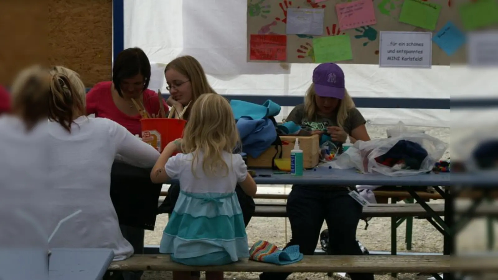 Wer gerne bastelt, wird in Mini-Karlsfeld sicher fündig. (Foto: ar)