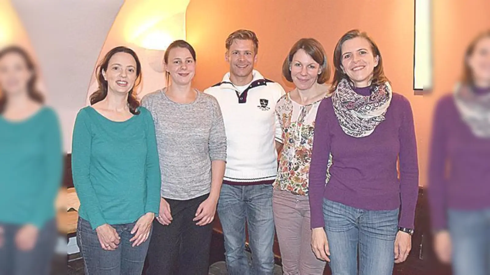 Iris Verdet, Madelaine Gottschling, Bernhard Selk, Claudia Kraus und Susan Jurisch (v. l.)              (Foto: VA)